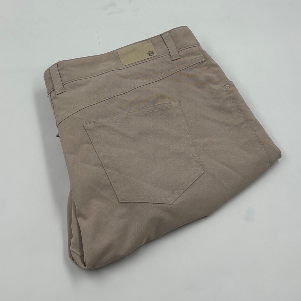 Peter Millar Men's 38x32 Performance Khaki Tan Five Pocket Golf Trousers Pants